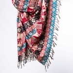 Szal ETHNO 81 czerwony