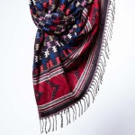 Szal ETHNO 87 czarny