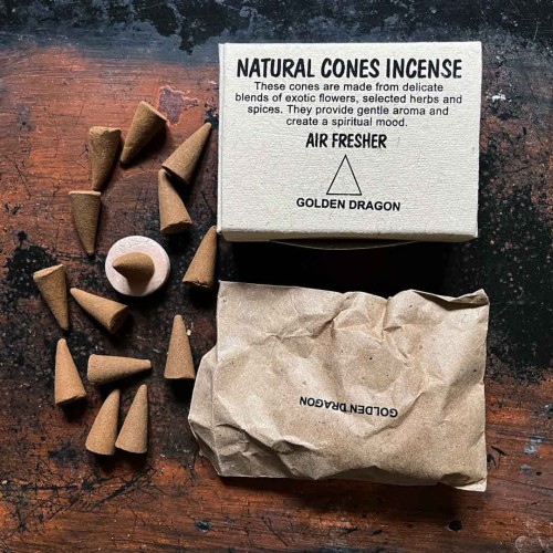 kadzidelka zapachowe kwiatowe sandalowe golden dragon