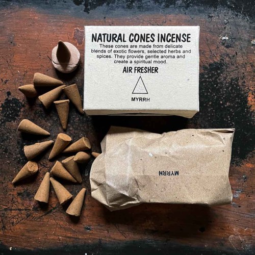 kadzidla stozkowe myrrh mirrowe