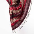 szal etno boho z wzorami