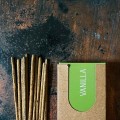 organiczne indyjskie kadzidelka zapchowe na patyczku wanilia