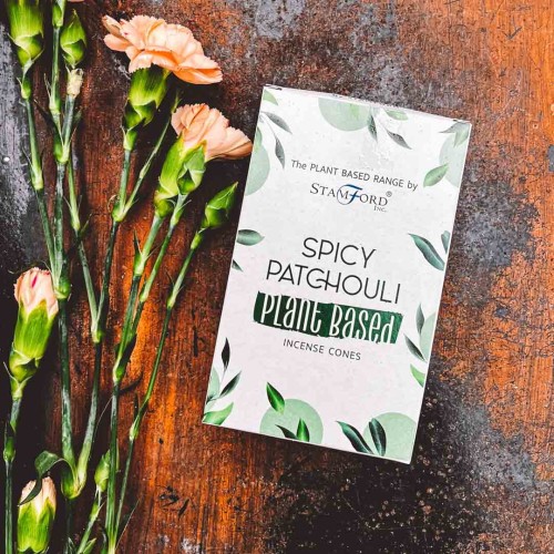 indyjskie kadzidelka zapachowe w stozkach paczula