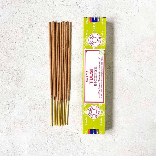 kadzidelka indyjskie na patyczkach tulsi bazylia azjatycka