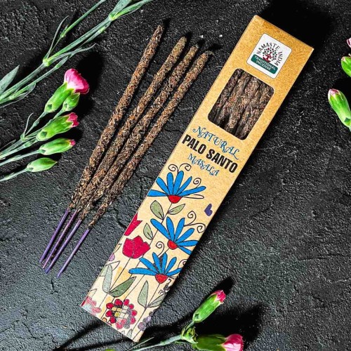 naturalne indyjskie kadzidelka zapachowe do medytacji palo santo