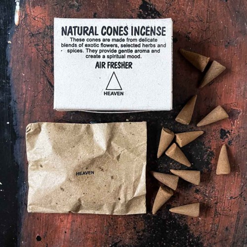 indyjskie kadzidelka zapachowe w stozkach