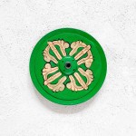 Drewniana podstawka pod kadzidła DORJE zielona