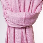 SZAL Z KASZMIRU I WEŁNY oversize  18