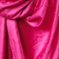 damski satynowy szal magenta rozowy