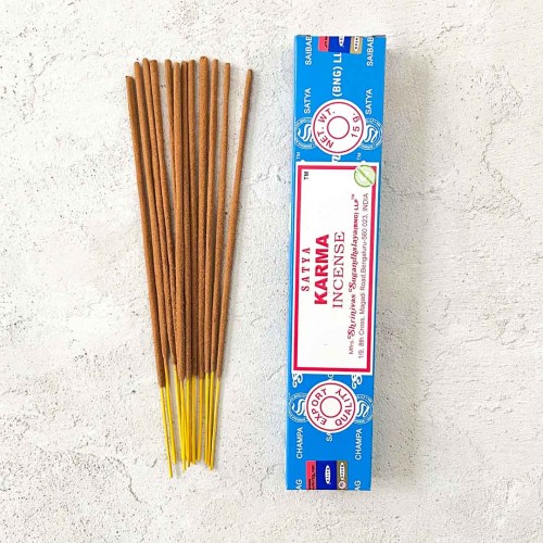 indyjskie kadzidelka zapachowe karma do medytacji