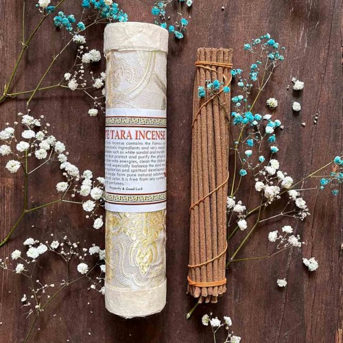 naturalne tybetanskie kadzidla do medytacji white tara biala tara