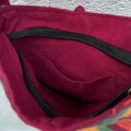 indyjska bawelniana torba boho etno hippie na ramie festiwalowa pomaranczowo zielona burgundowa
