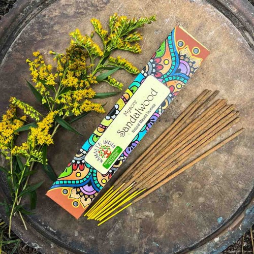 indyjskie kadzidelka zapachowe, na patyczku, do jogi, do medytacji, drzewo sandalowe