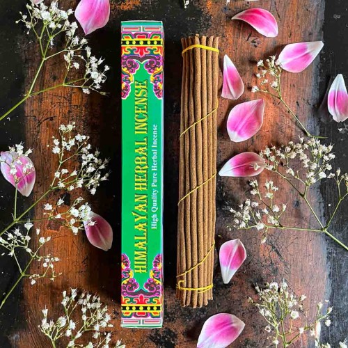 naturalne ziolowe kadzidla buddyjskie do medytacji w patyczkach himalayan herbal