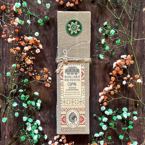 indyjskie naturalne kadzidla kadzidelka zapachowe na patyczku copal do jogi do medytacji oczyszczajace przestrzen