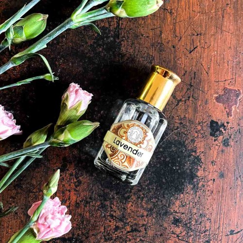 naturalne indyjskie arabskie perfumy w olejku lawendowe lawenda